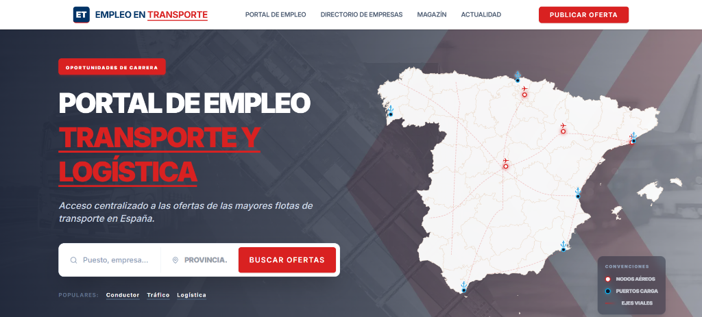 Empleo en Transporte - Portal de Empleo